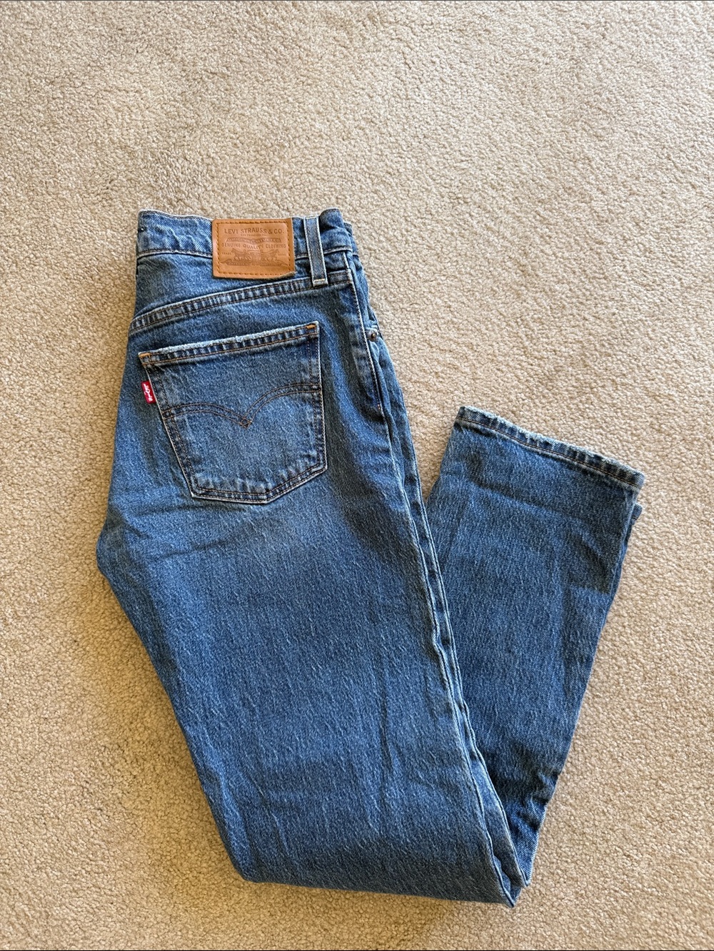 Levi's premium Middy Straight Jeans
